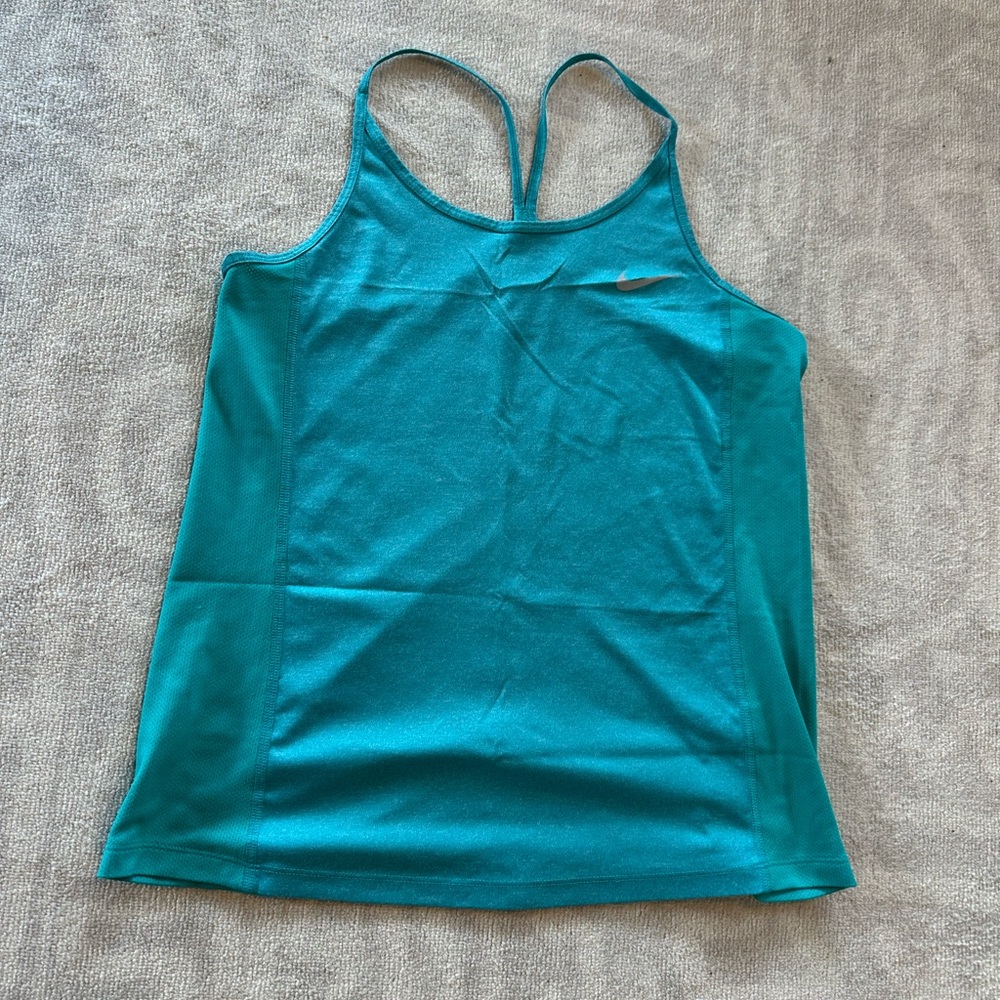 Women’s Teal Nike Dry Fit workout Tank -  Size M